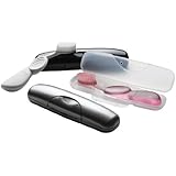 RADIUS Travel Case for Original and Scuba Toothbrush, Assorted Colors (Pack of 3)