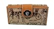 Coach Signature Horse and Carriage Khaki/Toffee Wallet 43617