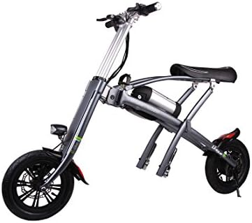 OrigiRay Clubmonster R91 Electric Folding Bicycle Bike with Lithium-Ion Battery (Grey)