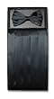 Cumberbund & BowTie BLACK Men's Cummerbund & Bow Tie Set