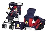 Hauck - Disney Shopper 7 Travel system set in Pooh Hearts Navy