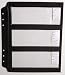Pack of 10 Whitman Premium Currency Album Pages for Small Notes