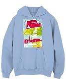 Pink Panther - London - Carolina Blue Pullover Hoodie - Medium