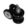 Bobbins, Alu, schwarz, M8, Paar