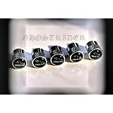 Jaguar Tire Stem Valve Caps Wheels Car Styling Accessories Set of 5 