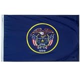3x5 ft. Utah State Flag for Outdoor Use