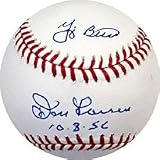 Autographed Don Larsen Baseball - with 10 8 1956 Inscription - Autographed Baseballs