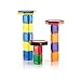 PowerClix Solids Magnetic Building Blocks Set, 94 Piece Magnetic Tiles, STEM Educational Construction Toy