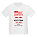 NO PARKING Wrestling Kids Light T-Shirt
