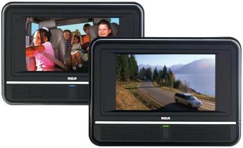 RCA DRC6272 7-Inch Twin Mobile DVD Players - play two different DVDs!