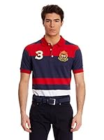 Solera Y Arte Polo (Azul Marino / Rojo)