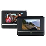 RCA DRC6272 Twin Mobile DVD Players - play two different DVDs