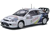 Review Sun Star 3905 / Diecast Model Ford Focus (Winner 2004 Rally Mexico) in White and Blue (1:18 scale)