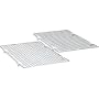 Baker's Secret 10-by-16-Inch Nonstick Cooling Rack, Set of 2