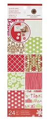 Martha Stewart Crafts Scandinavian Punch Pad, 24 Sheets, 4 by 12 Inches