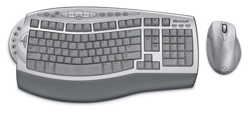 Microsoft Wireless Laser Desktop for Mac-Silver ( 65U-00001 )