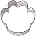 Paw Print Tin Cookie Cutter 2.25 Inch – Made in the USA – Foose Cookie Cutters Tin Plated Steel - Paw Print Tin Cookie Mold