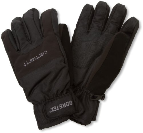 Purchase !!! for Carhartt Men's Storm Gore-Tex Windproof Waterproof Insulated Work Glove, Black, Large