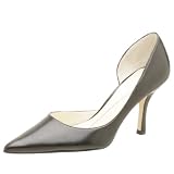 AK Anne Klein Womens Christa Pump,Black Leather,7.5 M