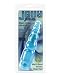 Golden Triangle Jelly Joystick Waterproof Vibrator, Blue