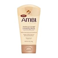 Ambi Skincare Even & Clear Exfoliating Wash, 5 Ounce