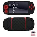 Sony Playstation Portable PSP Slim 3000 CROSS Pattern Anti-Slip Silicone Case Skin Protector Cover+ Free Screen Protector (Many Colors Available)