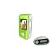 1Gb Mp3-Mp4 Player green with 4 channel FM Transmitter