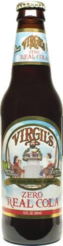 Virgil's Zero Real Cola 12 oz Bottle -- 4 Pack