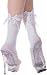 Opaque Socks Lace Up Tops SeXy 2 COLORS Black or White