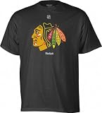 Reebok NBA Chicago Blackhawks Retro Black T-shirts Authentic Size S