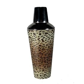 Click here to buy Leopard Skin Melamine Cocktail Shaker by Precidio.