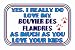 Yes, I really do love my BOUVIER DES FLANDRES as much as you love your kids Natural Tote Bag (Totebag)