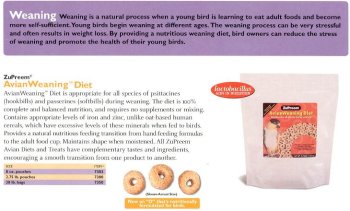 ZUPREEM AVIAN WEANING DIET 2.75 LBS
