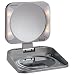 Carmen C3MIR Travel Lighted Makeup Mirror with 5-Times Magnification
