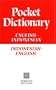 English/Indonesian-Indonesian/English Pocket Dictionary (Periplus language books)