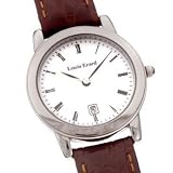 Louis Erard Women's Stainless Steel With Brown Leather Strap