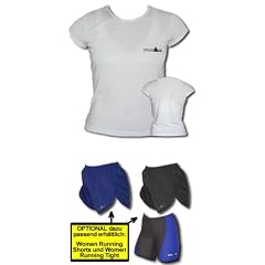 Damen Running T-Shirt Ironman Women Cap Sleeve Crew WZ