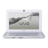 Sony VAIO VPC-W111XX/W 10.1-Inch White Netbook - 2.5+ Hour Battery Life