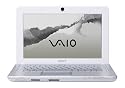 Sony VAIO VPC-W111XX/W 10.1-Inch White Netbook - 2.5+ Hour Battery Life