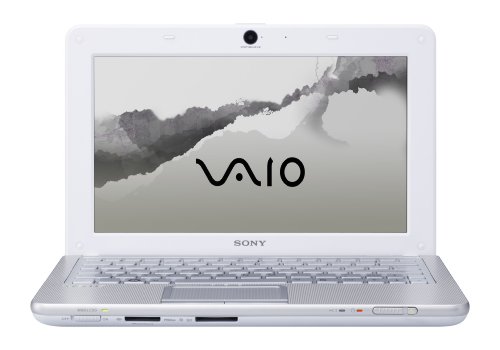 Sony VAIO VPC-W111XX/W 10.1-Inch White Netbook - 2.5+ Hour Battery Life