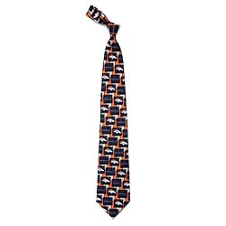 Denver Broncos NFL "Pattern #2" Mens Tie (100% Silk)