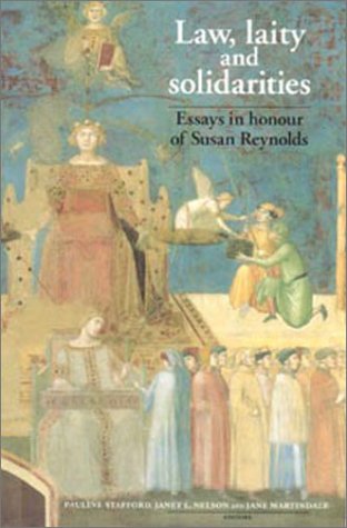 Cover image : Law, Laity and Solidarities: Essays in Honour of Susan Reynolds