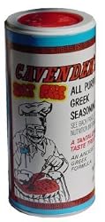 Cavenders All Purpose Greek Seasoning, Salt Free(No MSG), CASE (12x7oz)