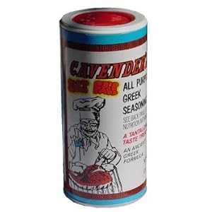 Cavenders Greek Seasoning, Salt Free All Purpose by Cavenders