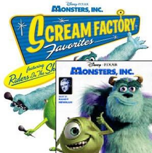 CD-Charts  Music : Monsters, Inc./Monsters Scream Factory Fav.