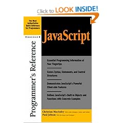 JavaScript Programmer's Reference