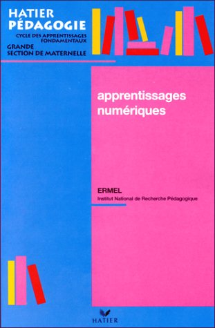 Apprentissages numériques, grande section de maternelle