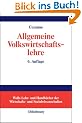 Allgemeine Volkswirtschaftslehre