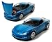 Exclusive 2008 Corvette Z06 Jetsteam Blue 1/24 Diecast Car
