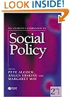 The Student's Companion to Social Policy